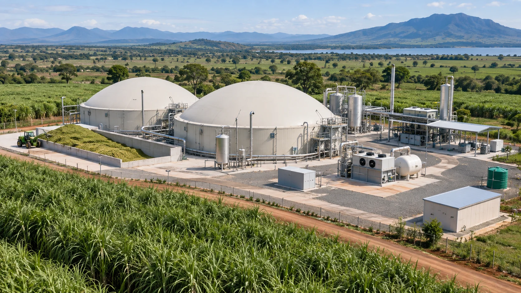 A renewable-gas facility representing the Tana River project concept
