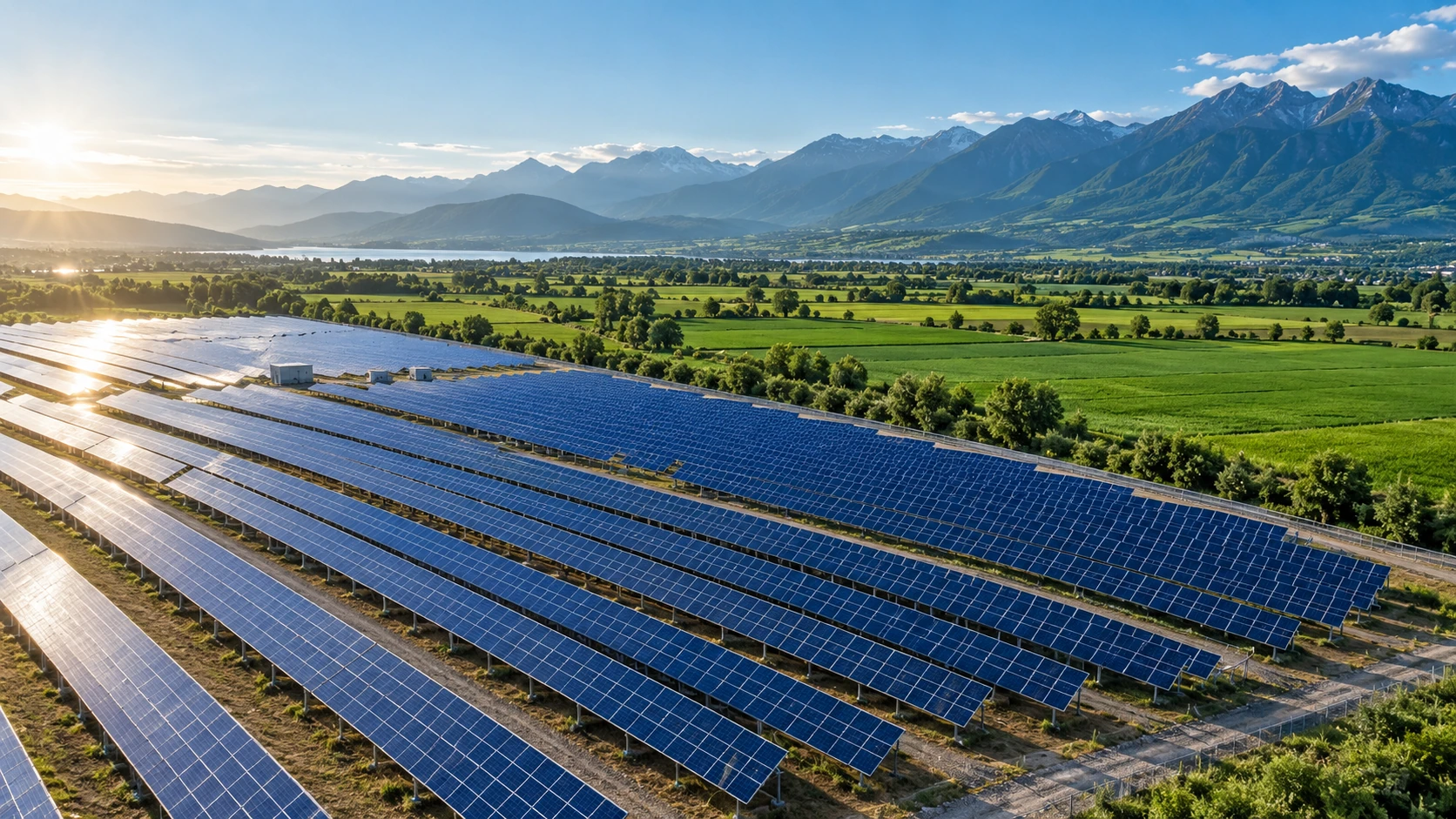 Illustrative green energy vision