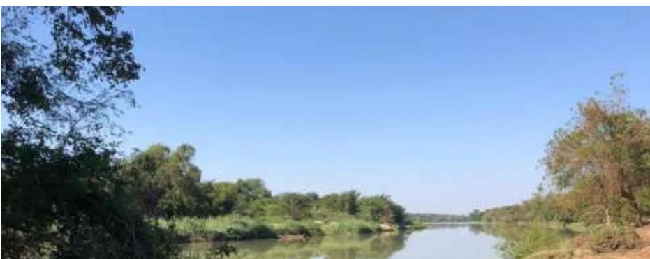 Water and surrounding productive landscape